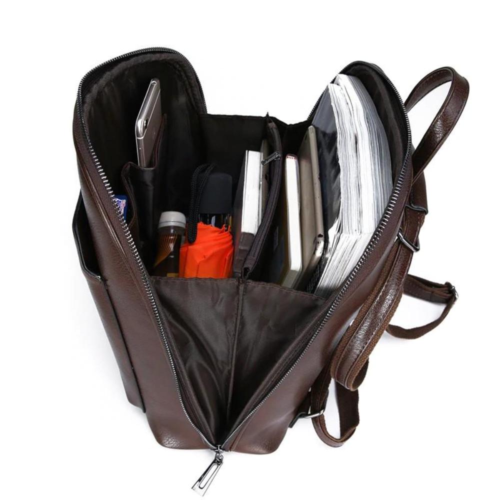 Men's Modern Minimalist Backpack for Work and Daily Use