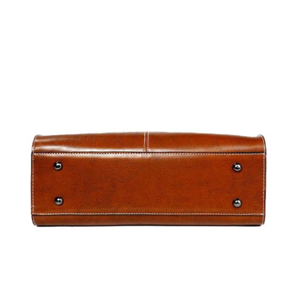 Women's Classic Structured Tote Bag for Work and Everyday Style