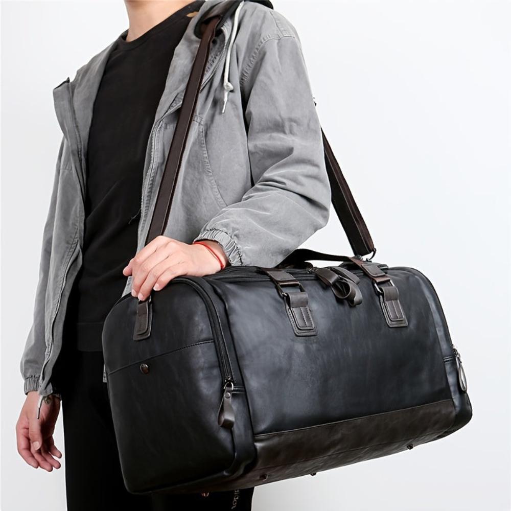 Men's Classic Travel Duffel Bag – Versatile Weekender & Gym Carry-On