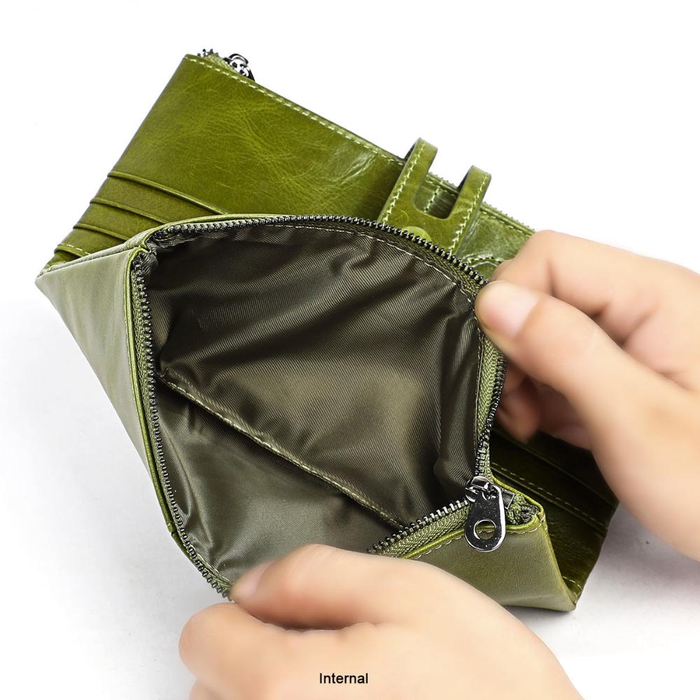 Women's Elegant Long Zipper Wallet for Everyday and Travel