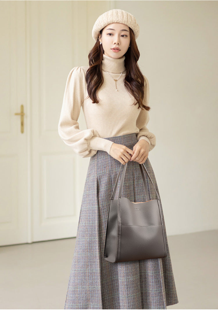 Women's Large Capacity Designer Tote Bag for Work and Everyday Use