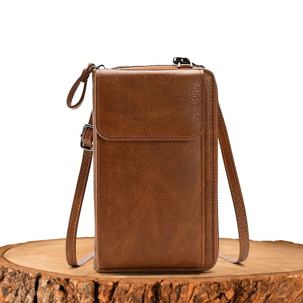 Women's Compact Crossbody Bag – Minimalist Everyday Purse for Essentials