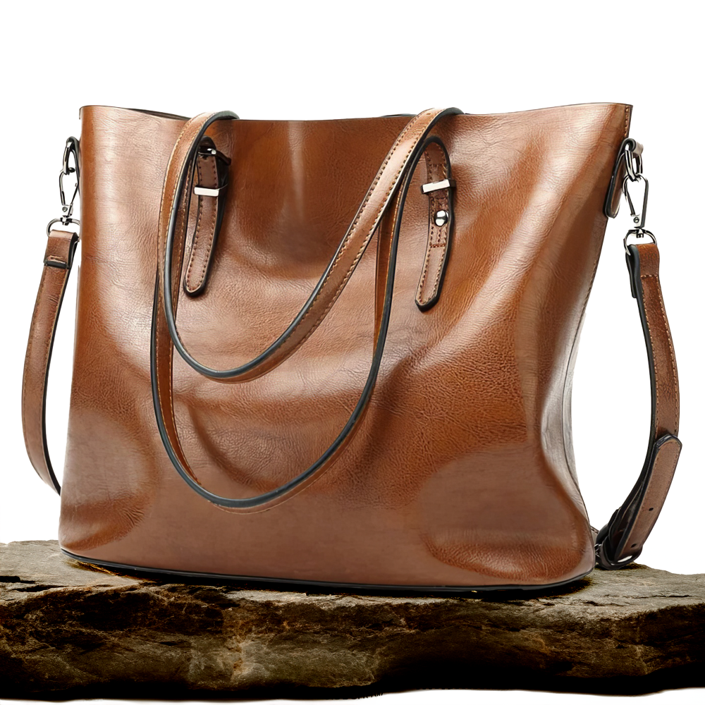 Women's Classic Tote Shoulder Bag – Elegant Structured Handbag for Everyday and Formal Use