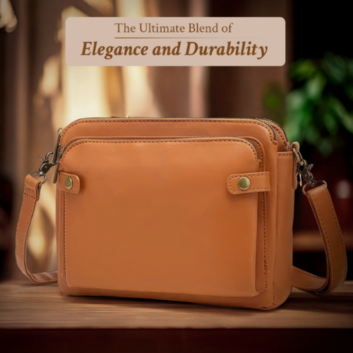 Women's Premium Classic Crossbody Shoulder Bag for Everyday Elegance