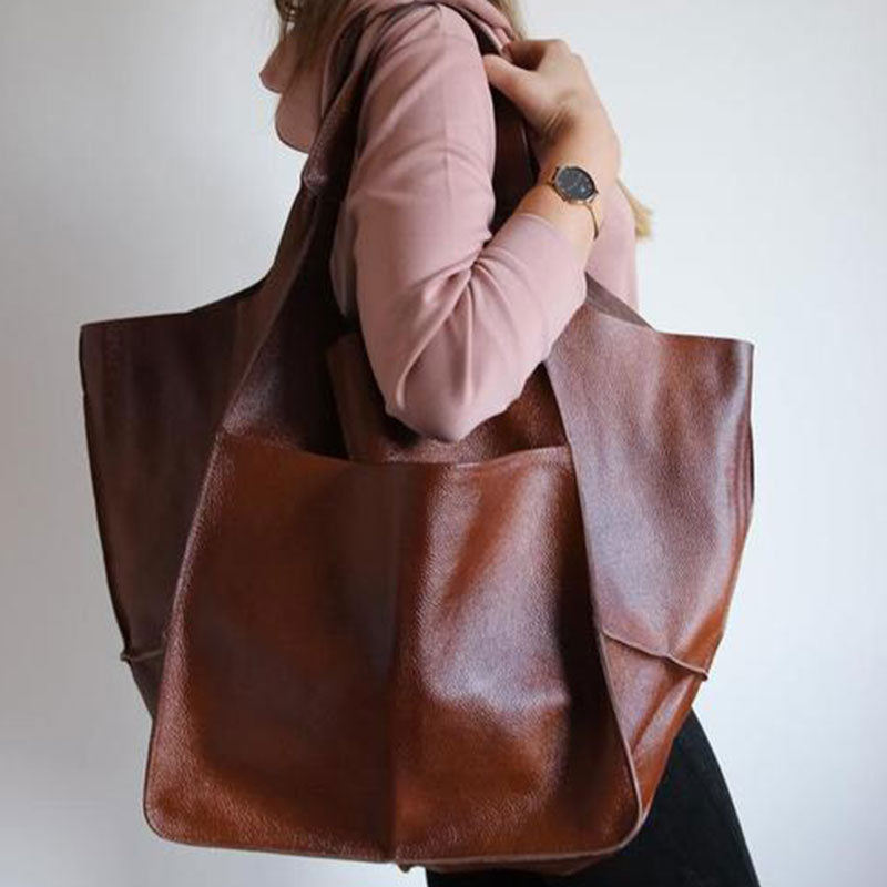 Women's Casual Oversized Shopper Tote Bag – Everyday Chic and Functional