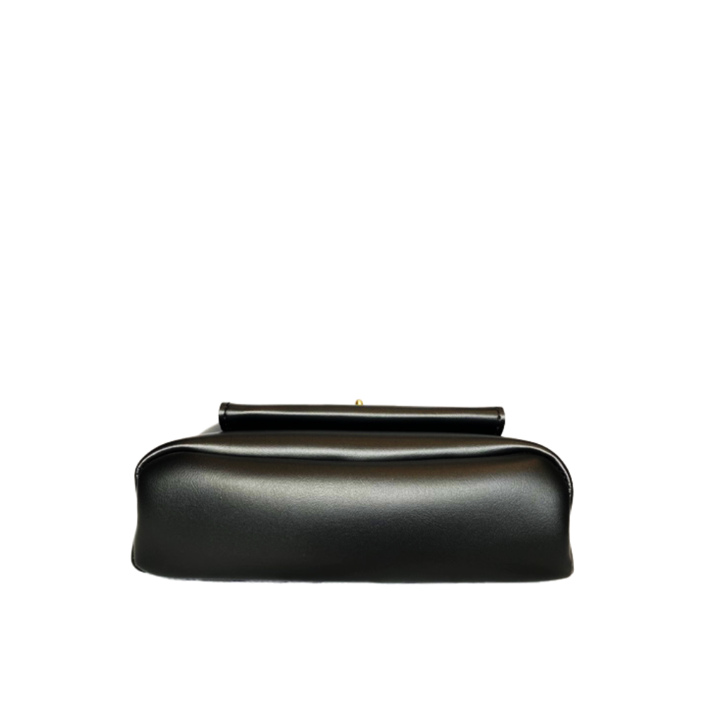 Women's Vintage Kiss-Lock Satchel Bag – Retro Structured Purse for Everyday Elegance