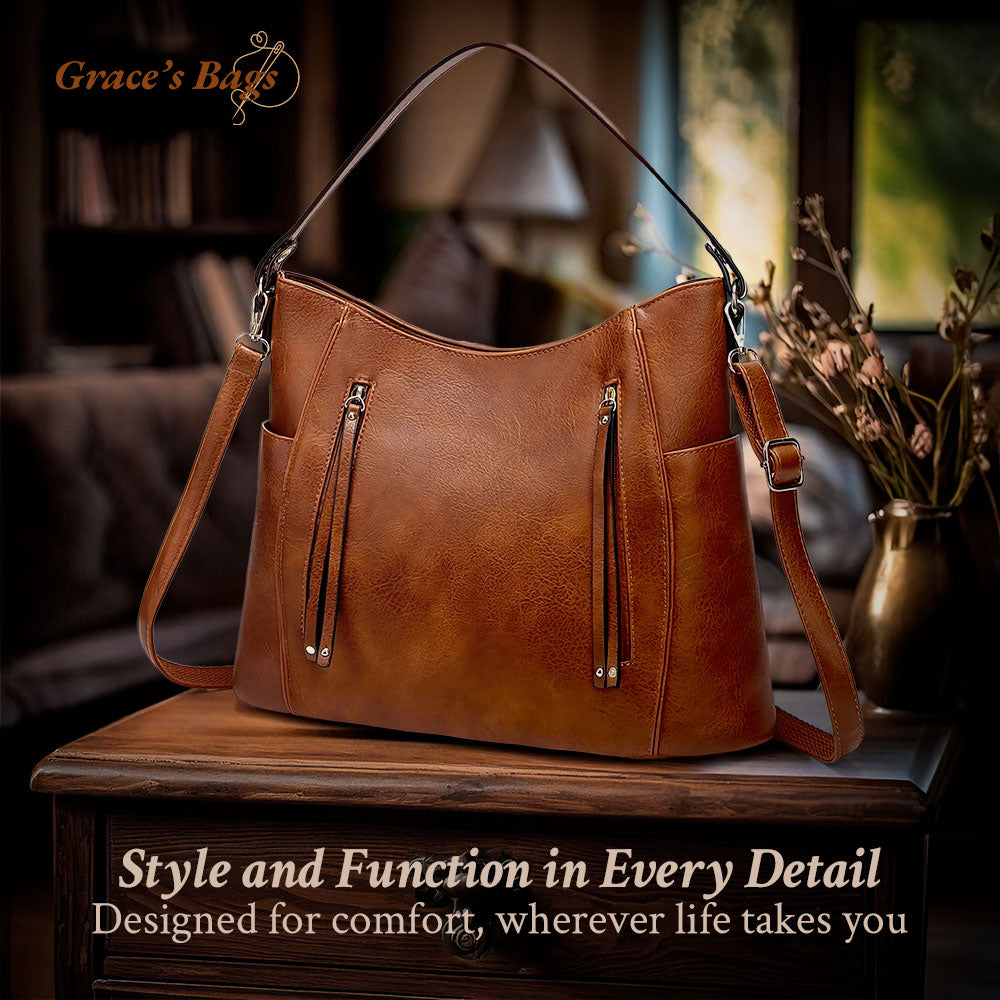 Women's Classic Everyday Shoulder Bag – Elegant Versatile Tote for Daily Use