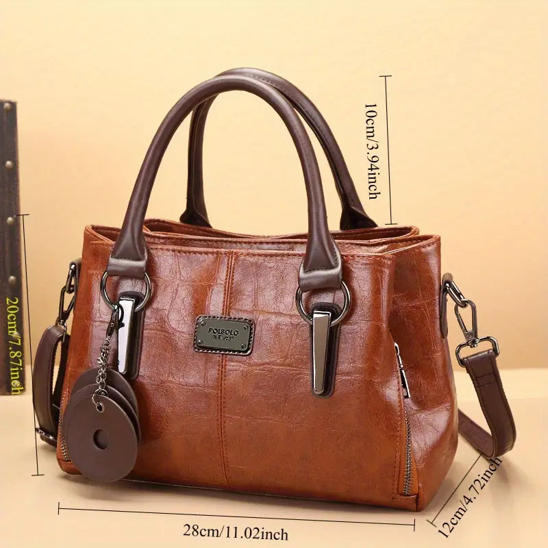 Women's Classic Structured Handbag for Everyday Elegance and Versatile Style