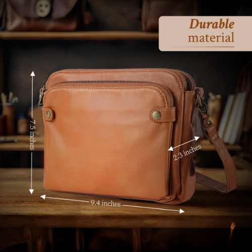 Women's Premium Classic Crossbody Shoulder Bag for Everyday Elegance