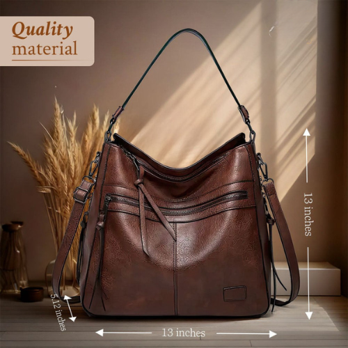 Women's High-End Classic Tote Shoulder Bag for Everyday and Professional Use