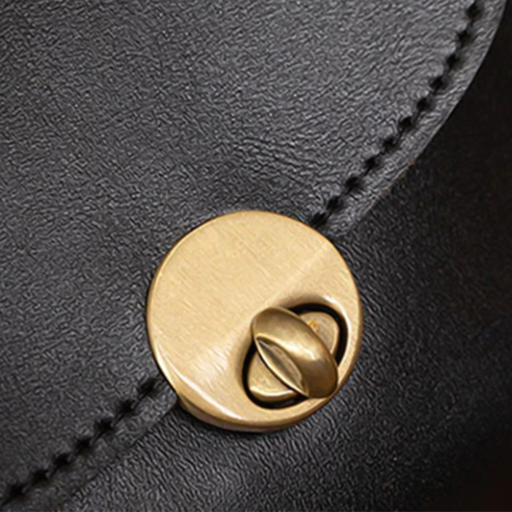 Women's Vintage Kiss-Lock Satchel Bag – Retro Structured Purse for Everyday Elegance