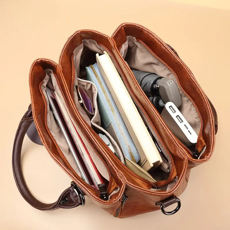 Women's Classic Structured Handbag for Everyday Elegance and Versatile Style