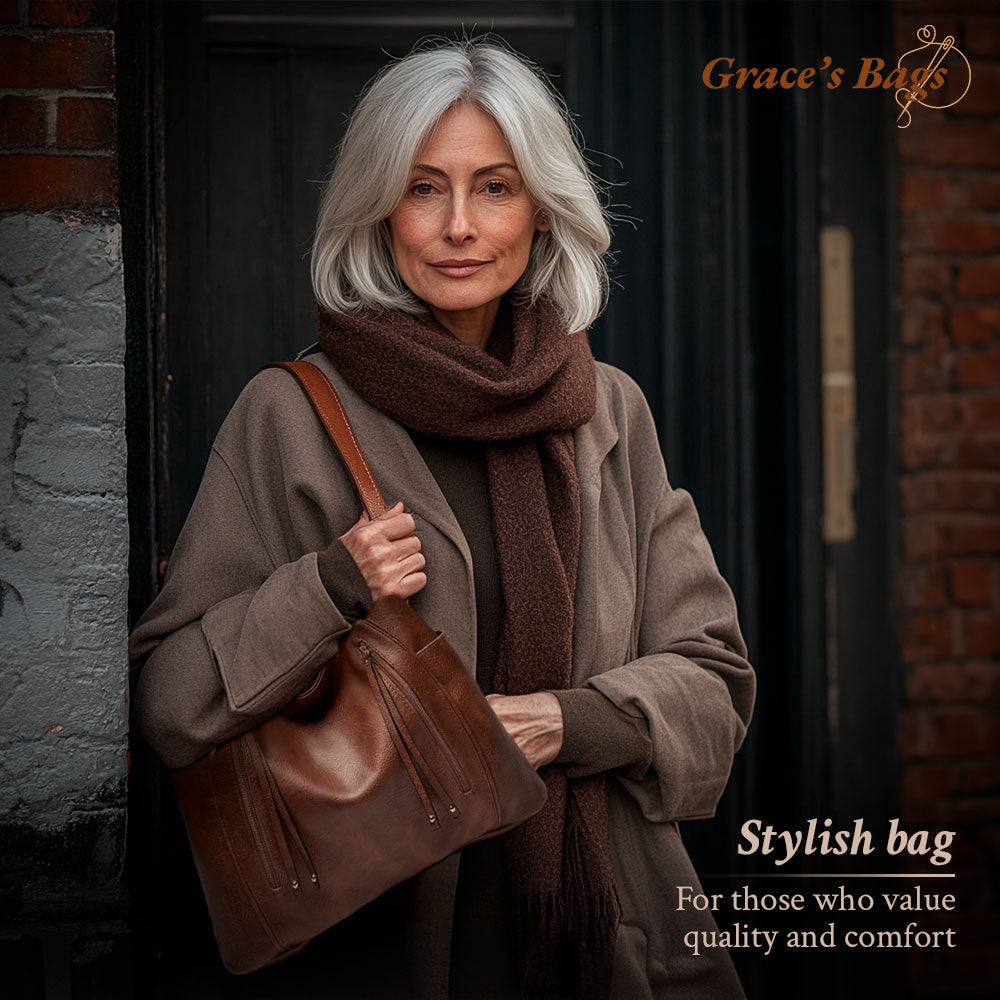 Women's Classic Everyday Shoulder Bag – Elegant Versatile Tote for Daily Use