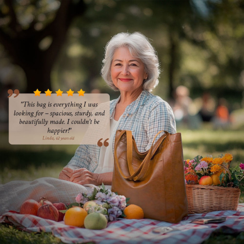 Women's Luxury Everyday Tote Bag – Modern Classic Work & Travel Purse