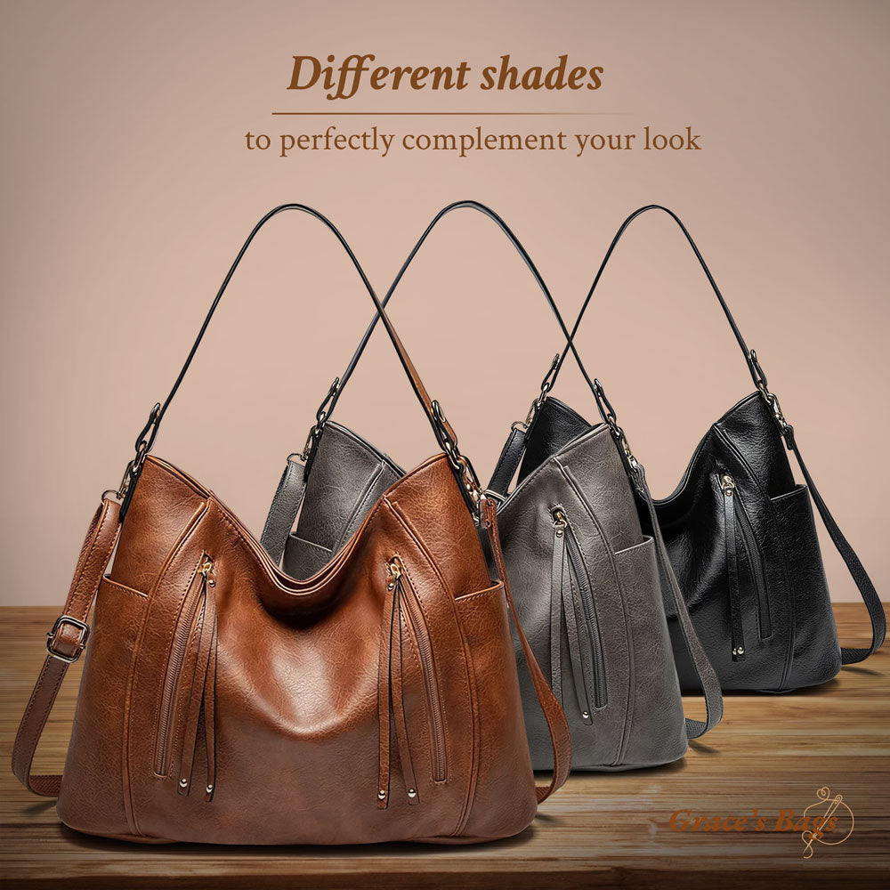 Women's Classic Everyday Shoulder Bag – Elegant Versatile Tote for Daily Use