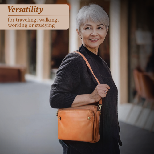 Women's Premium Classic Crossbody Shoulder Bag for Everyday Elegance