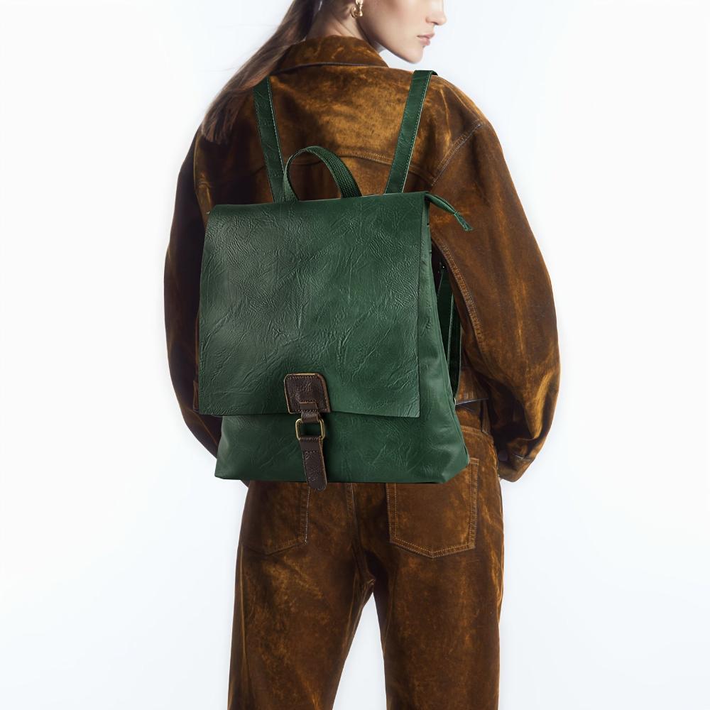 Women's Retro Convertible Backpack for Work, Shopping, and Daily Commute
