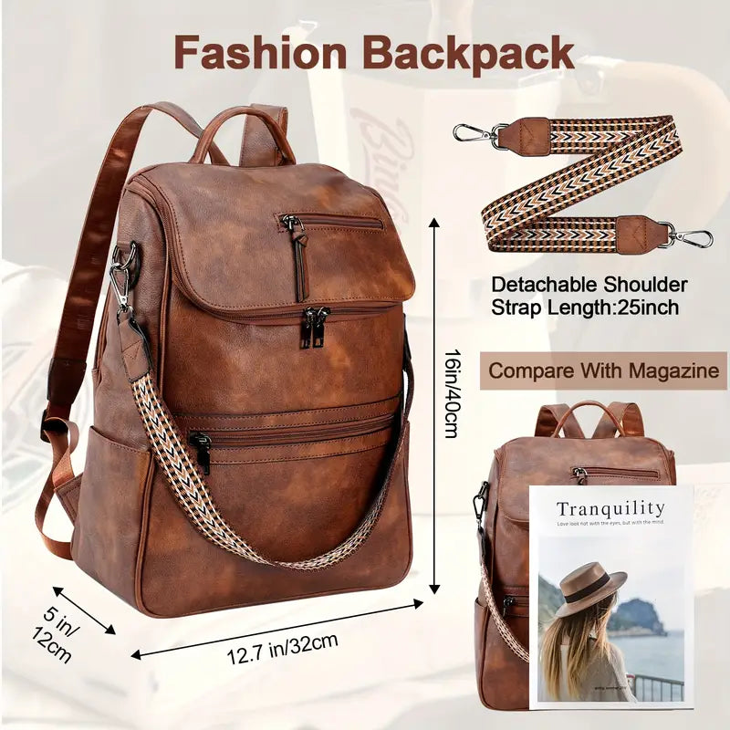 Women's Urban Chic Premium Backpack for Daily Commute and Travel