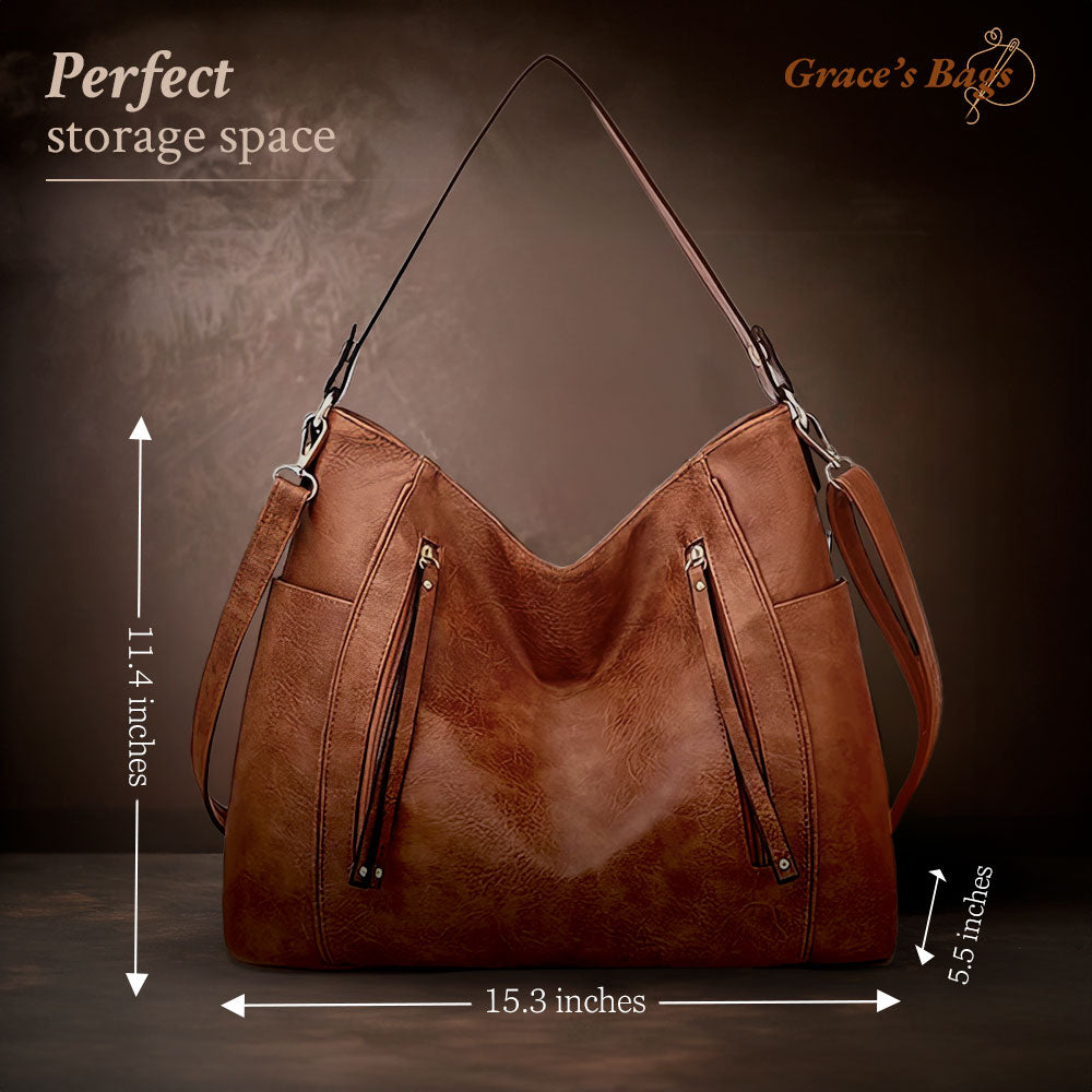 Women's Classic Everyday Shoulder Bag – Elegant Versatile Tote for Daily Use