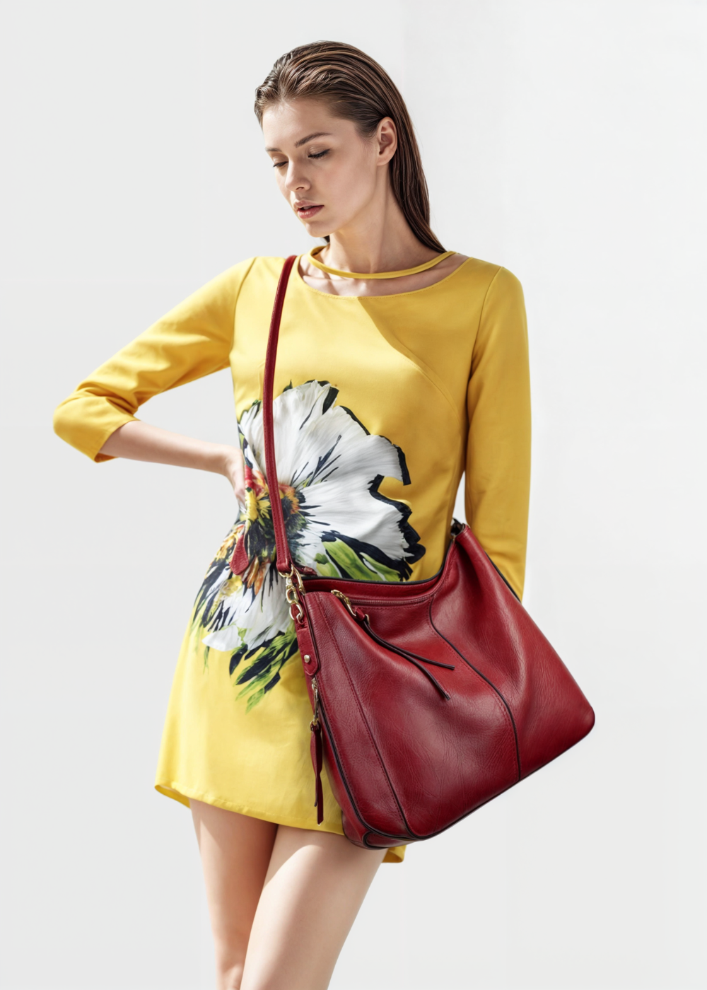 Women's Chic Everyday Tote Handbag – Stylish Shoulder and Top Handle Bag