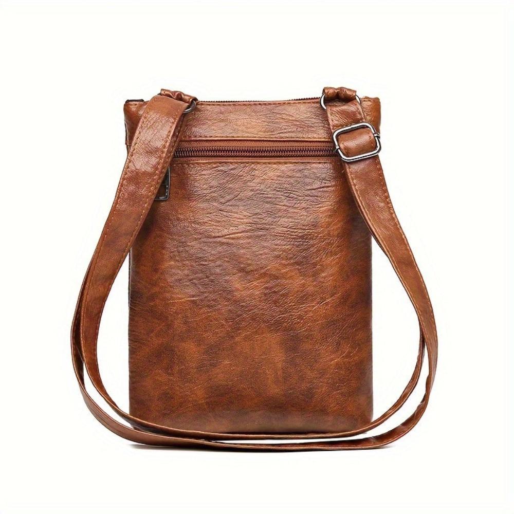 Women's Vintage Crossbody Shoulder Bag for Everyday Style and Organization