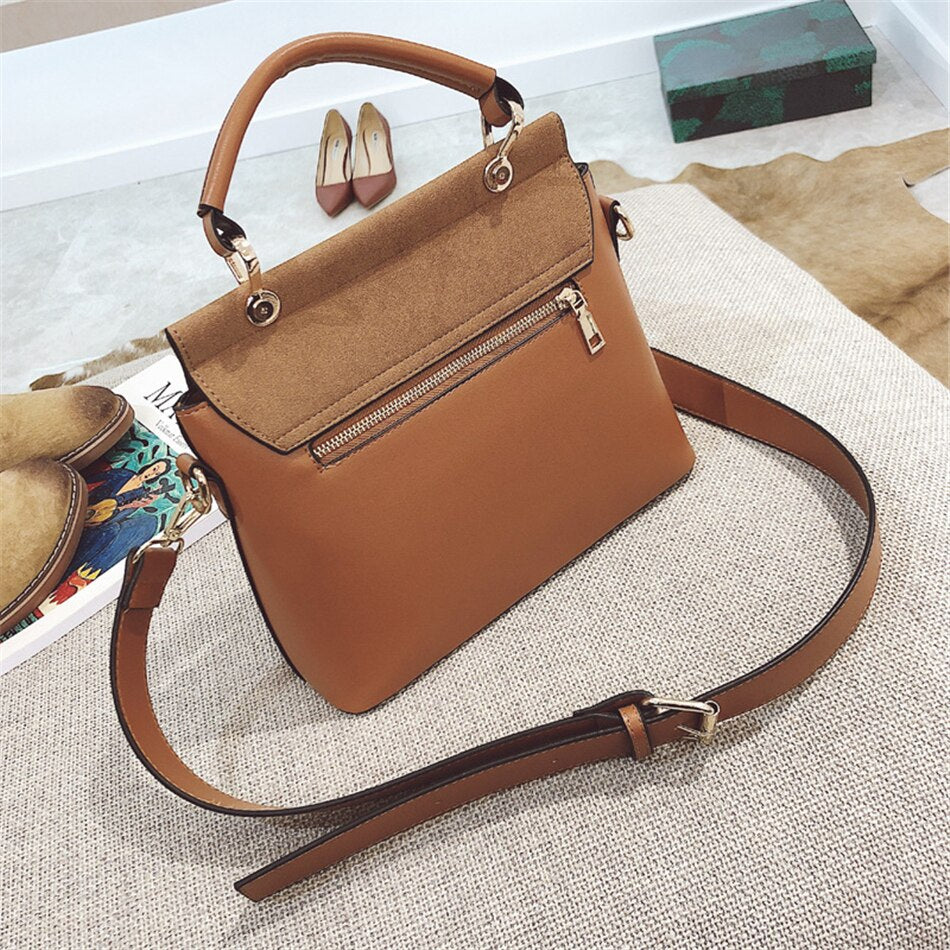 Women's Elegant Buckle Crossbody & Handbag – Sophisticated Everyday Purse