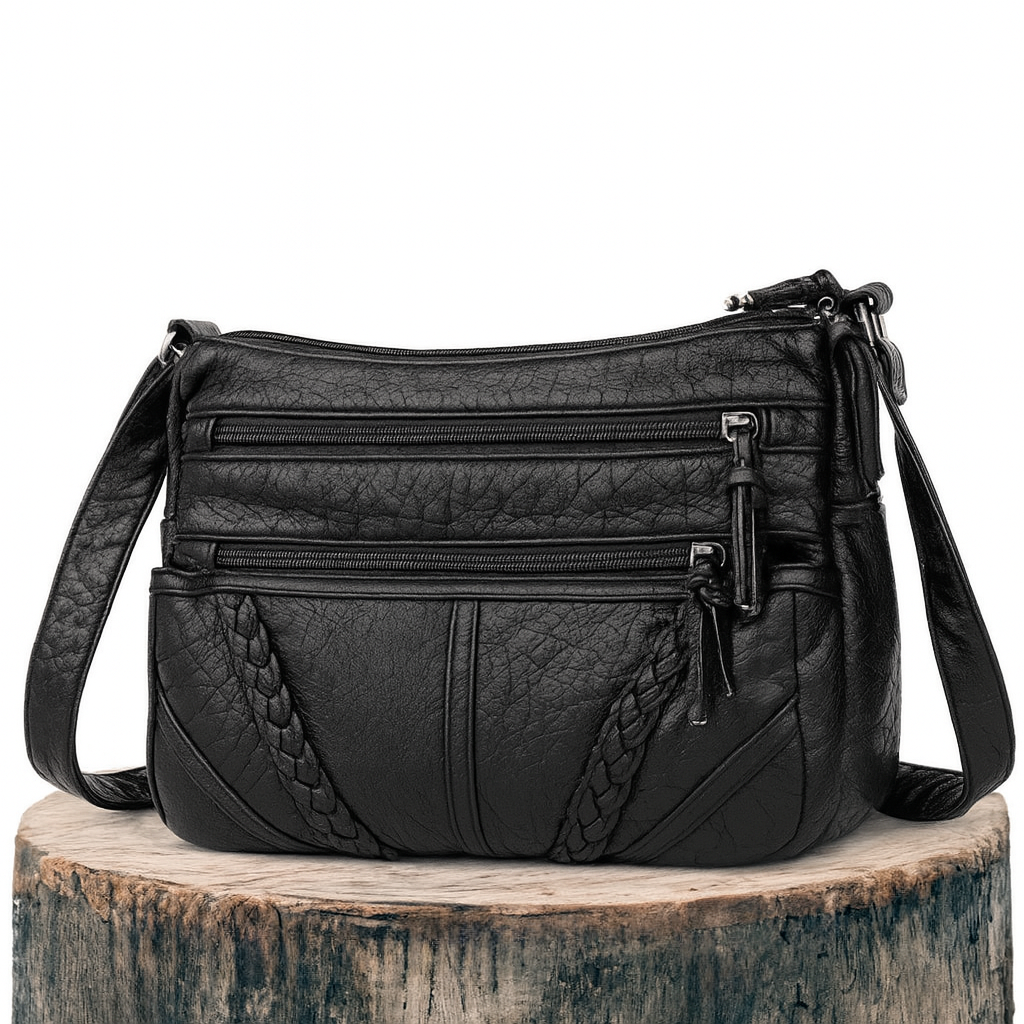 Women's Boho Crossbody Bag with Braided Detail – Everyday & Casual Chic Shoulder Purse