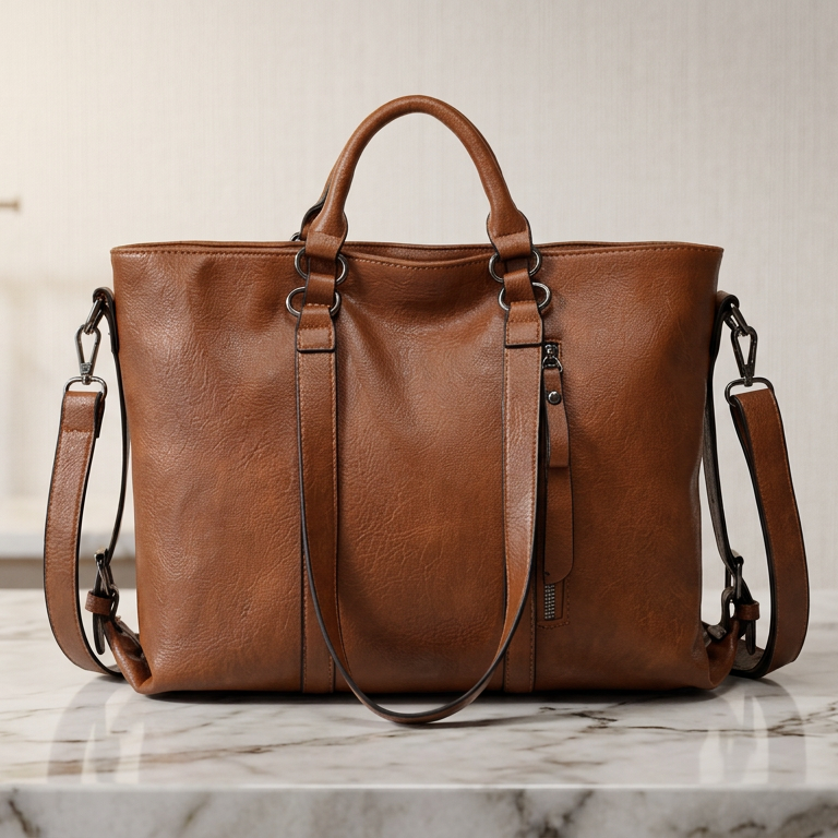 Women's Stylish Tote Bag with Removable Strap for Everyday Use