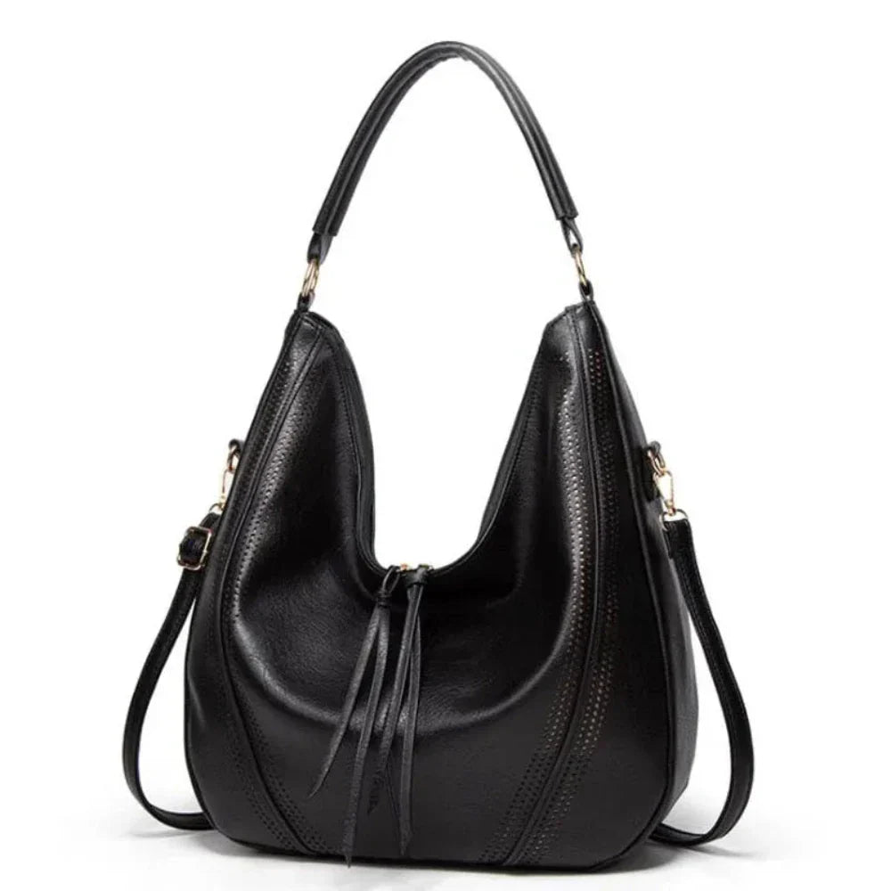 Women's Classic Hobo Shoulder Bag – Elegant Everyday Tote Purse for Work and Outings