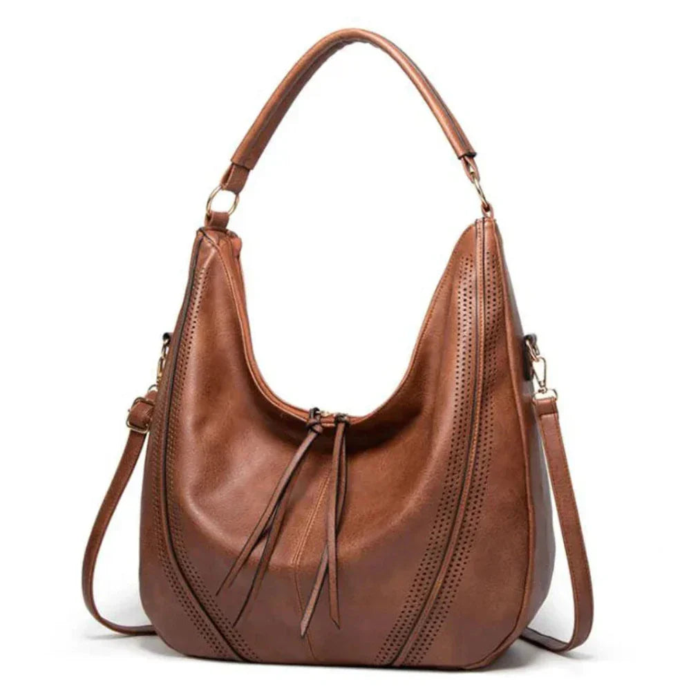 Women's Classic Hobo Shoulder Bag – Elegant Everyday Tote Purse for Work and Outings