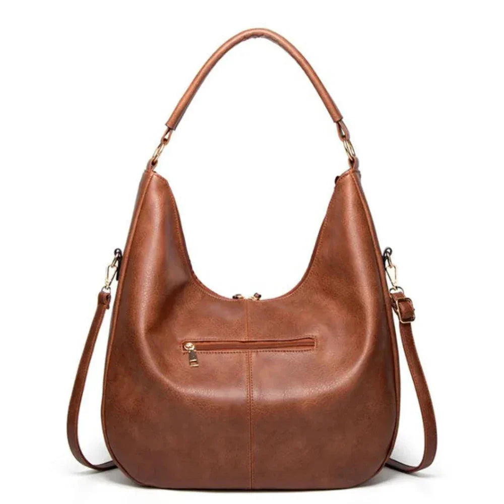 Women's Classic Hobo Shoulder Bag – Elegant Everyday Tote Purse for Work and Outings