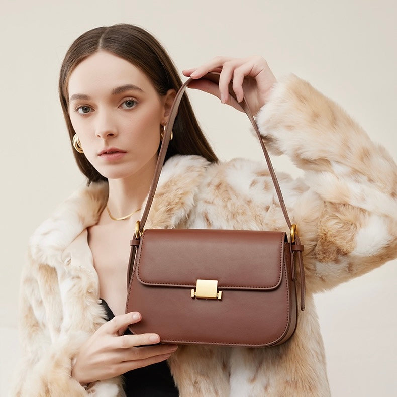 Women's Classic Shoulder Bag – Elegant Chic Everyday Purse