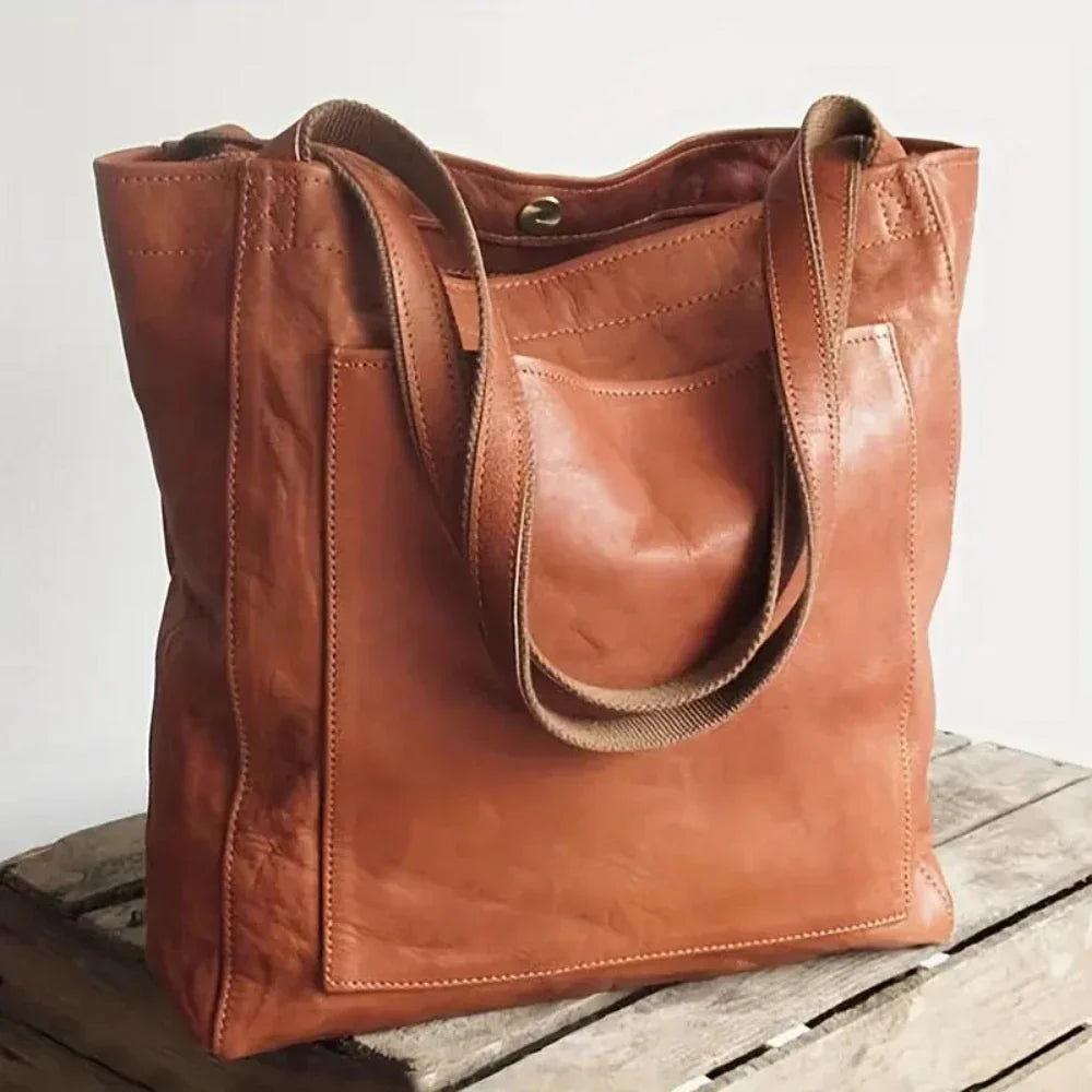 Women's Everyday Modern Tote Bag – Classic Large Shoulder Purse for Work, Travel, or Casual Outings