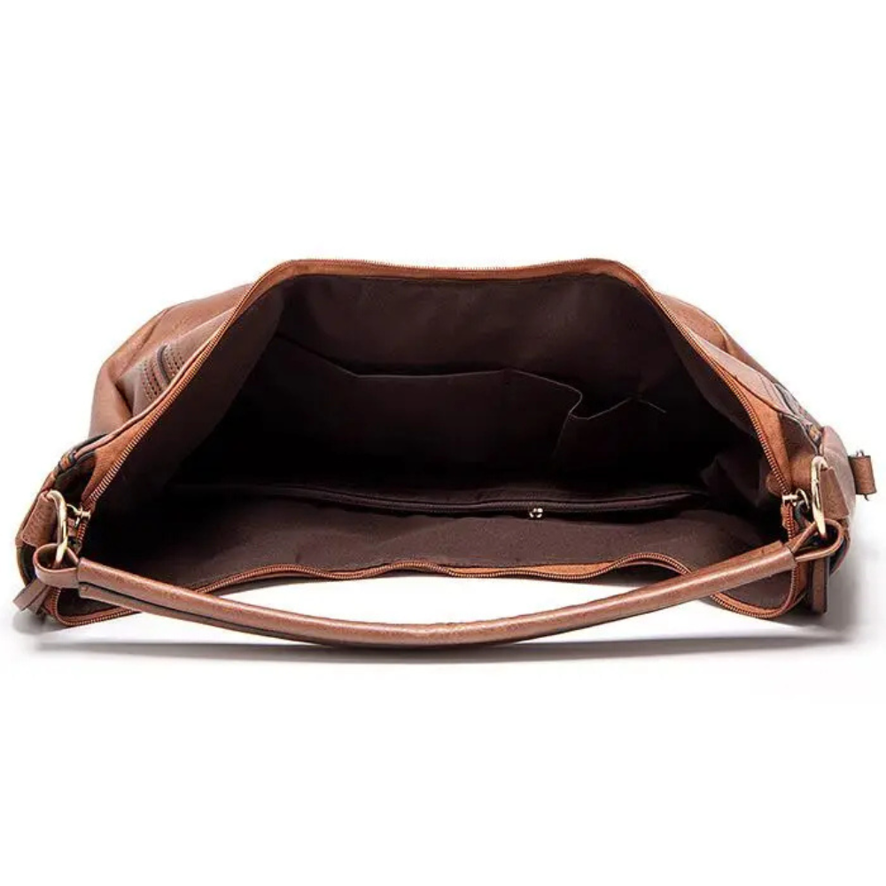 Women's Classic Hobo Shoulder Bag – Elegant Everyday Tote Purse for Work and Outings