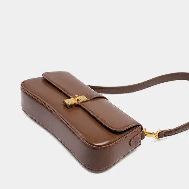 Women's Minimalist Shoulder Bag – Elegant Modern Classic for Everyday and Evening