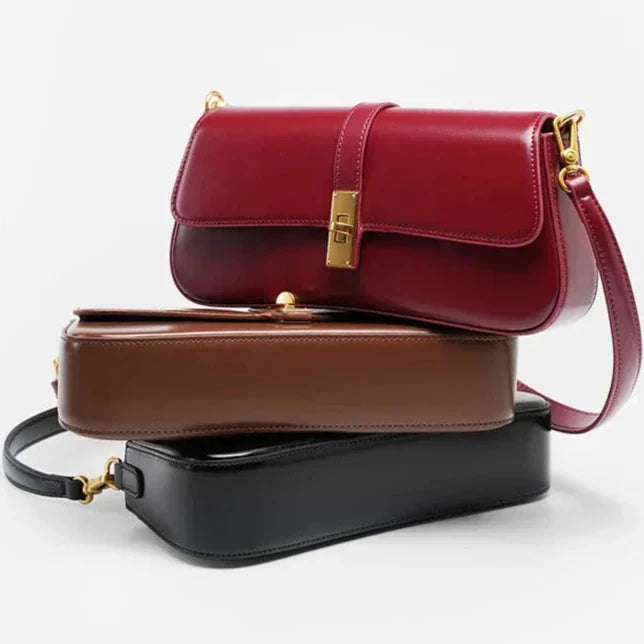 Women's Minimalist Shoulder Bag – Elegant Modern Classic for Everyday and Evening