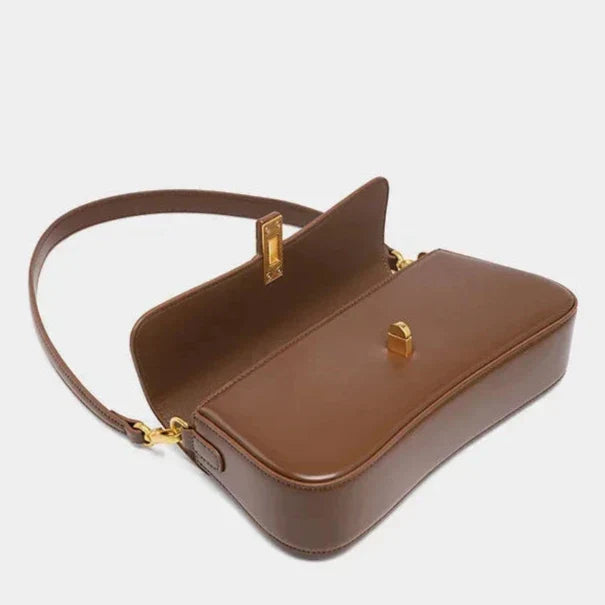 Women's Minimalist Shoulder Bag – Elegant Modern Classic for Everyday and Evening