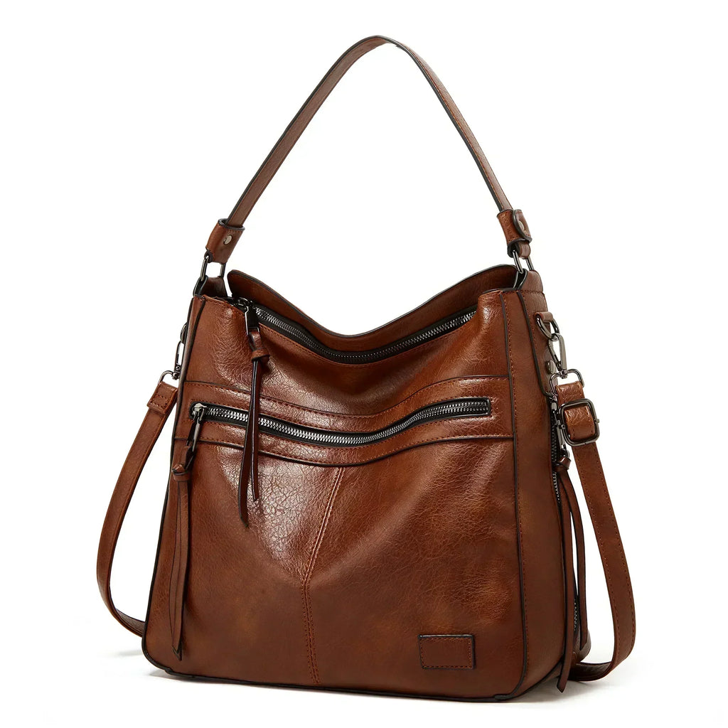Women's Vintage Style Shoulder Bag for Everyday Elegance and Organization