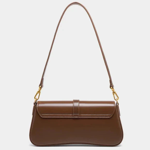 Women's Minimalist Shoulder Bag – Elegant Modern Classic for Everyday and Evening