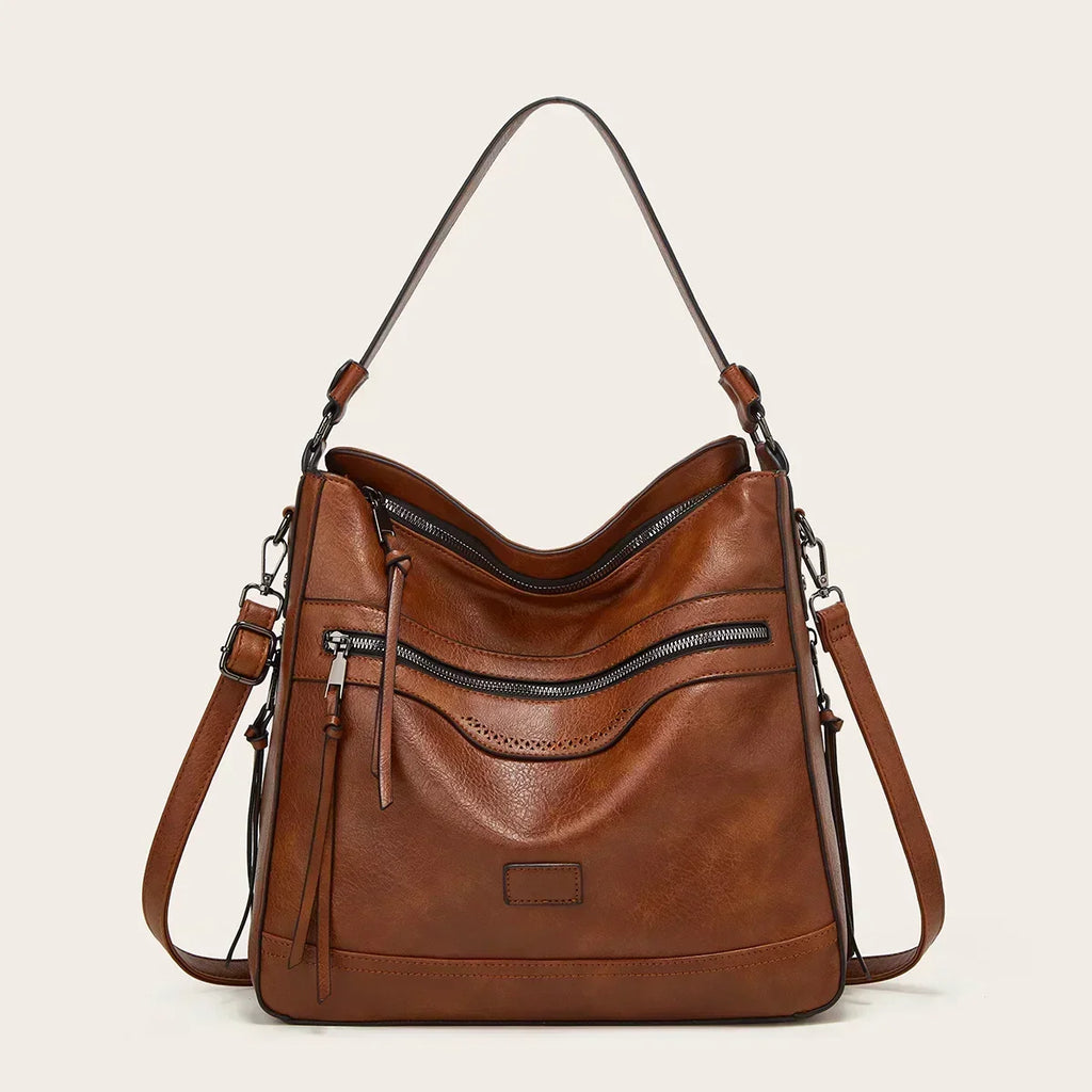Women's Vintage Style Shoulder Bag for Everyday Elegance and Organization