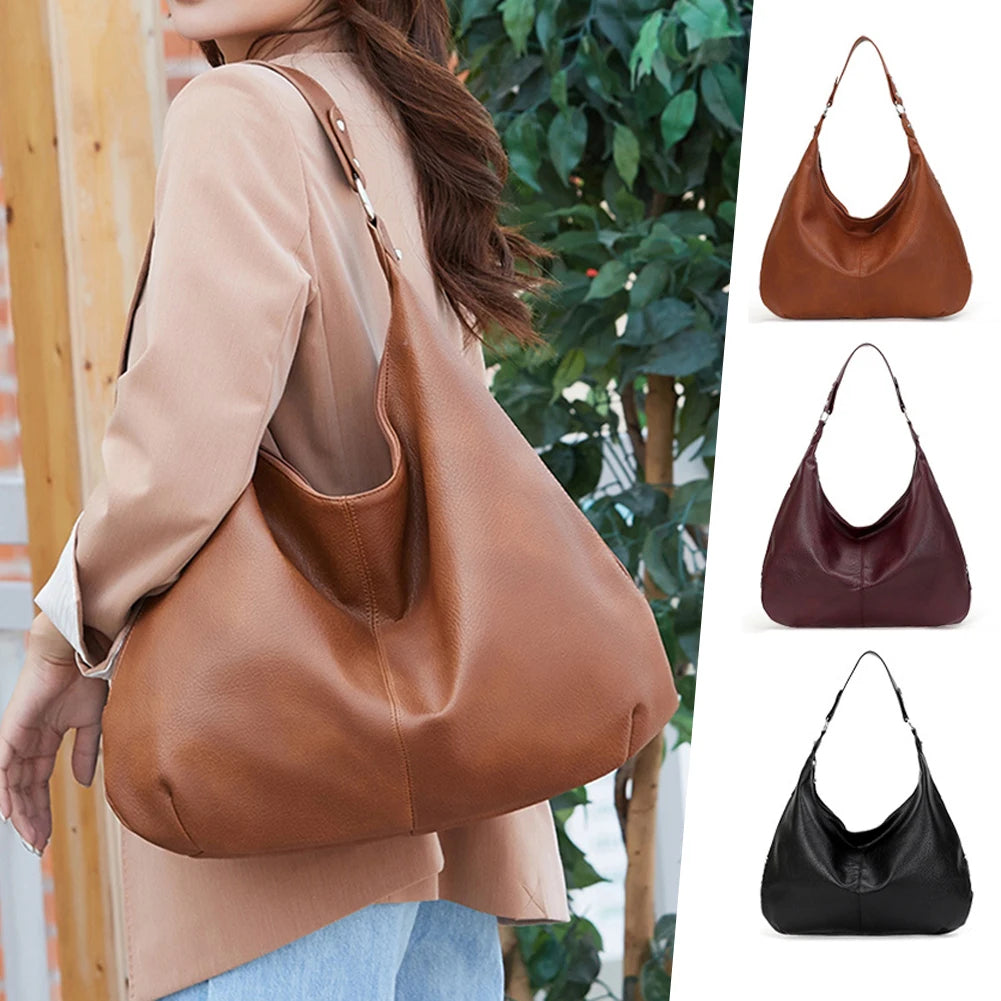Women's Elegant Hobo Shoulder Bag for Everyday and Evening Use