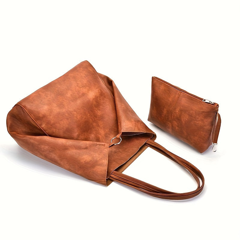 Women's Vintage Shoulder Tote Bag for Everyday Use