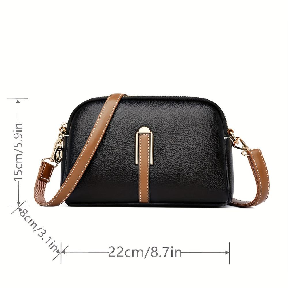 Women's Vintage Crossbody Shoulder Bag – Everyday Chic Versatile Purse