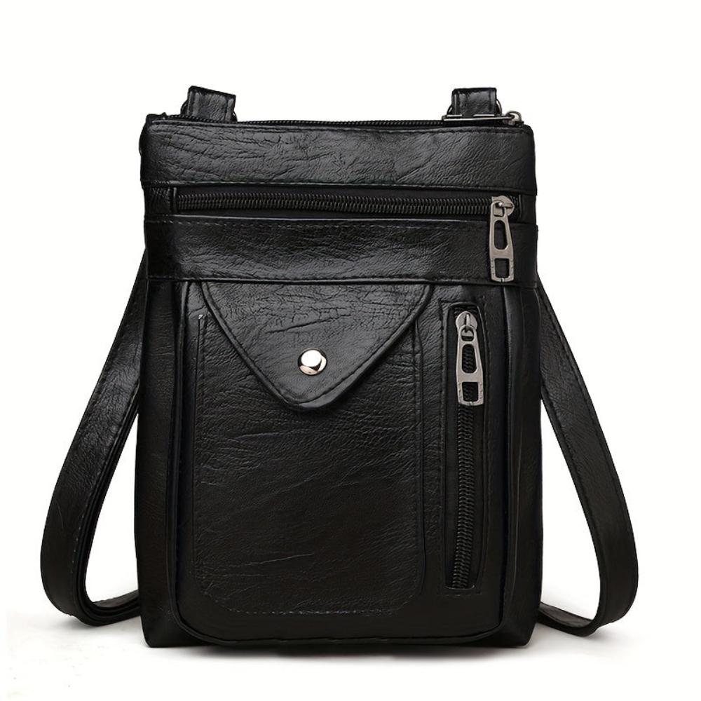 Women's Vintage Crossbody Shoulder Bag for Everyday Style and Organization