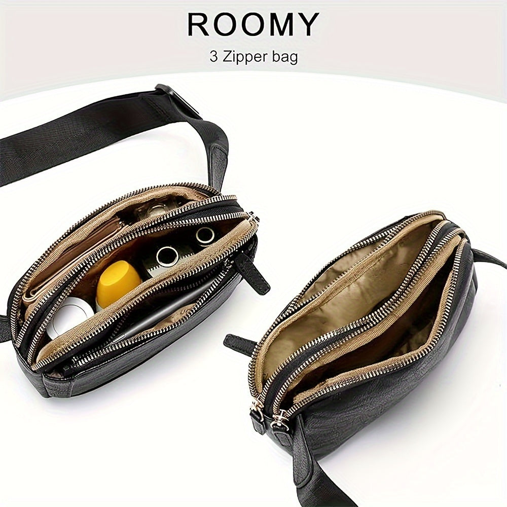 Men's Outdoor Sport Crossbody Fanny Pack – Versatile Travel and Fitness Waist Bag