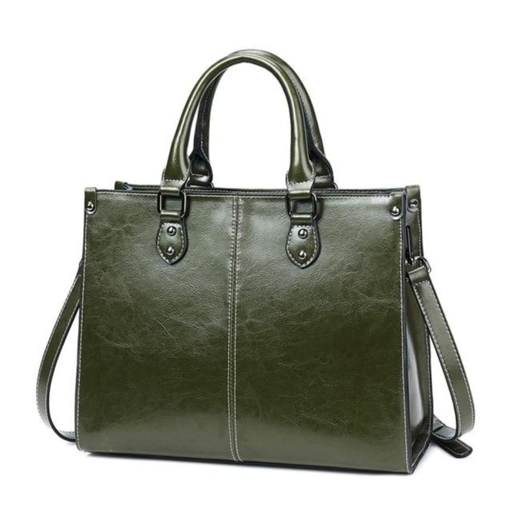 Women's Classic Structured Tote Bag for Work and Everyday Style