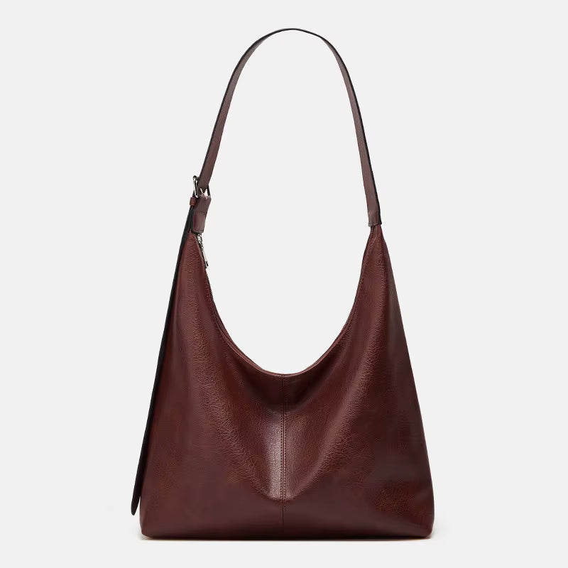 Women's Classic Shoulder Bag – Minimalist Everyday Tote for Work and Leisure